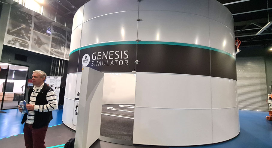 Defence-and-Industry-Study-Course-Glyde-Metal-Deakin-Genesis-Simulator Defence and Industry Study Course (DISC) at Deakin University with Glyde Metal Industries, Genesis Simulator presentation