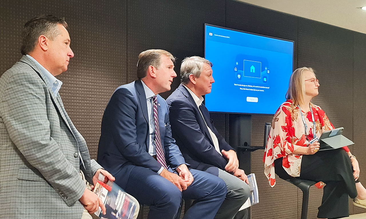 Panel discussion at Indo Pacific International Maritime Exposition