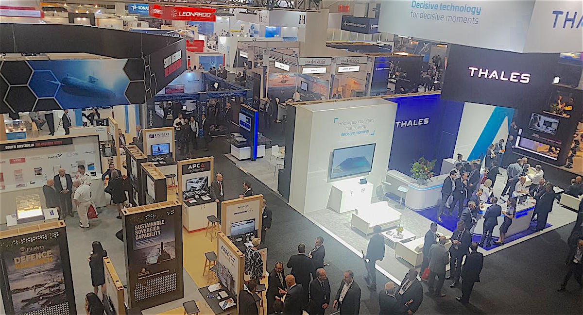 Recent Australian Defence Industry Conference interior shot by Zenith Group