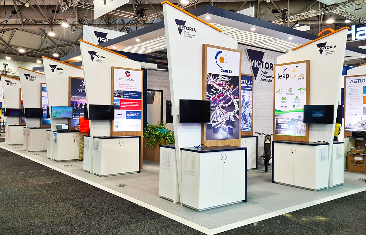 Defence and Industry Conference - Victorian Government Pavilion by Zenith Group Defence